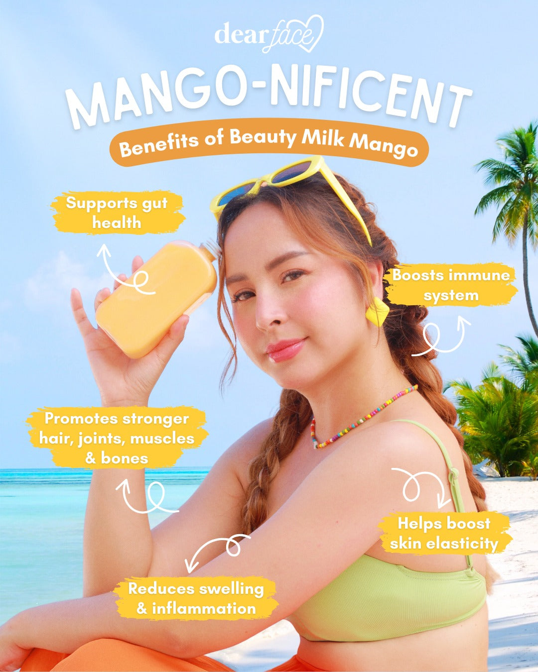 Dear Face Beauty Milk Mango