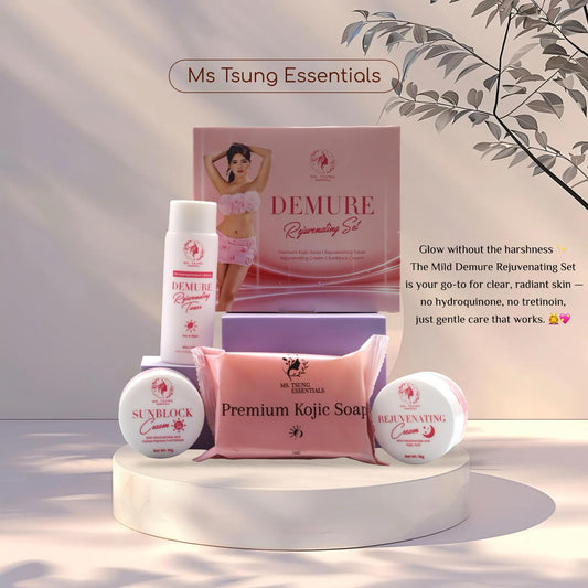 Ms Tsung Demure Rejuvenating Set – Skin Nourishment & Repair | New Packaging