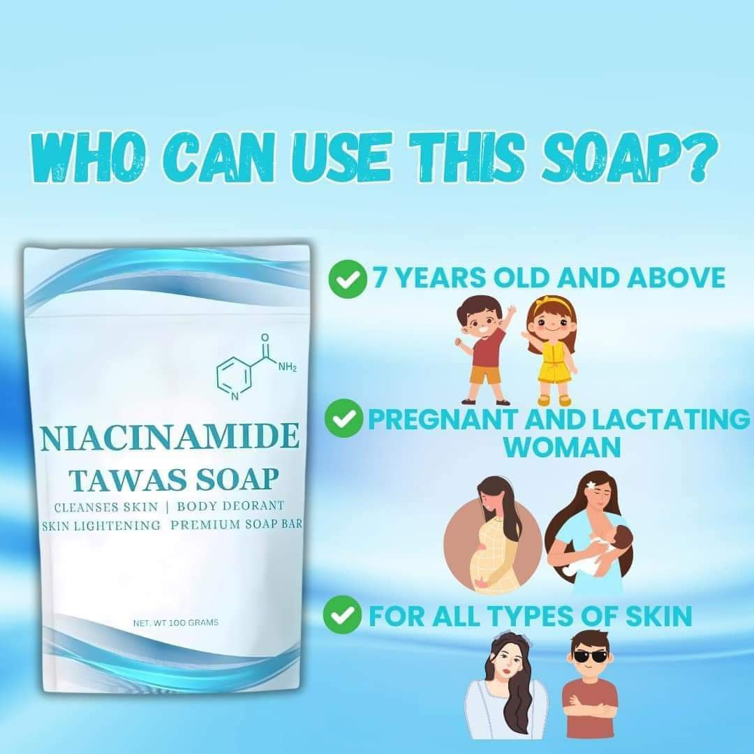 Formulove Niacinamide Tawas Soap 100g, 50g, Mist 100mL