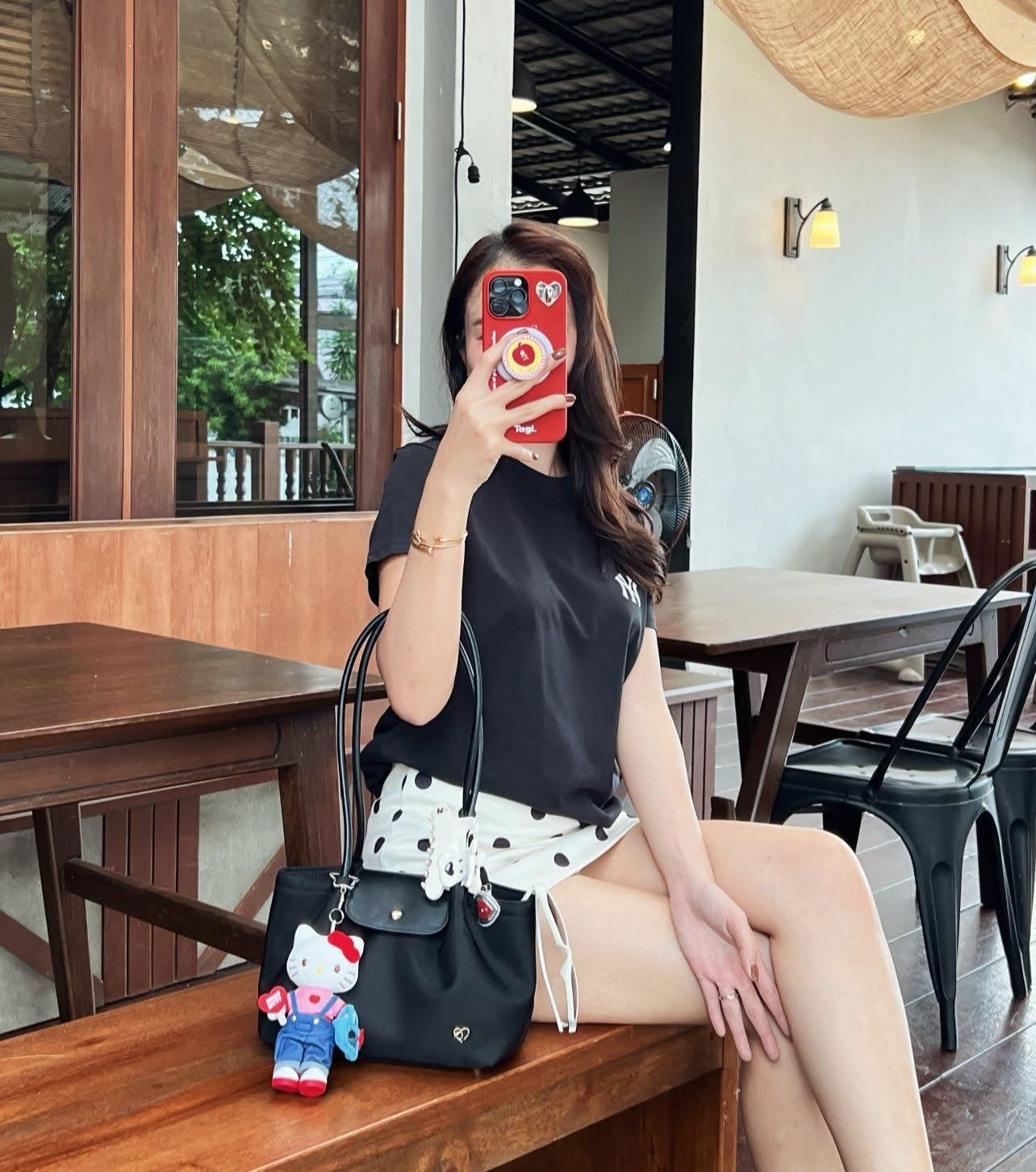 Pony Twentyeight Li-ya Nylon Bag