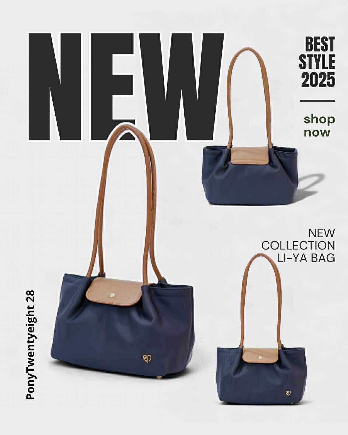 Pony Twentyeight Li-ya Nylon Bag