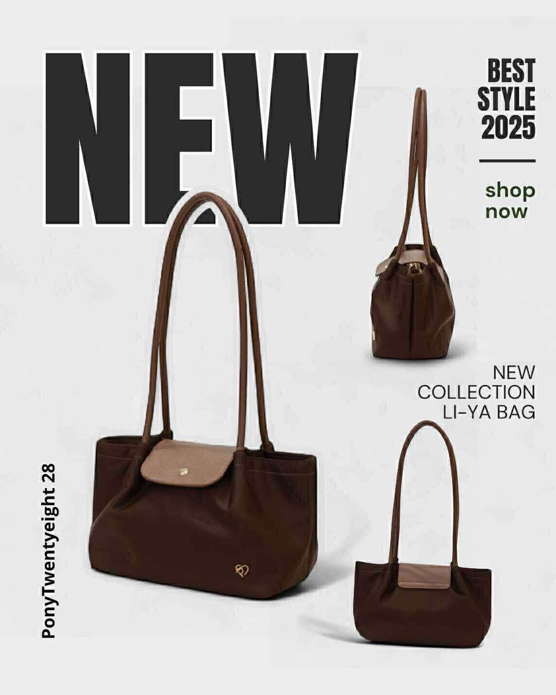Pony Twentyeight Li-ya Nylon Bag