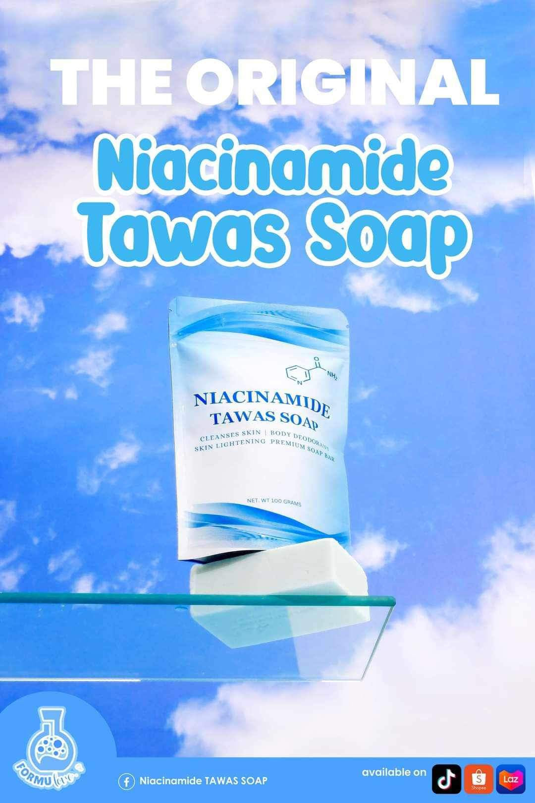 Formulove Niacinamide Tawas Soap 100g, 50g, Mist 100mL