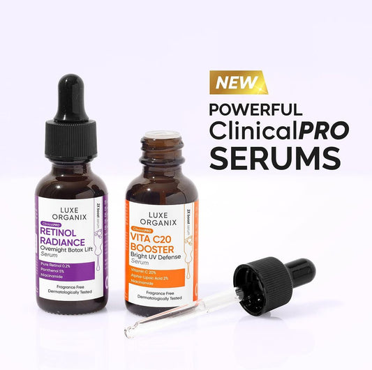 Luxe Organix ClinicalPro Booster Serums