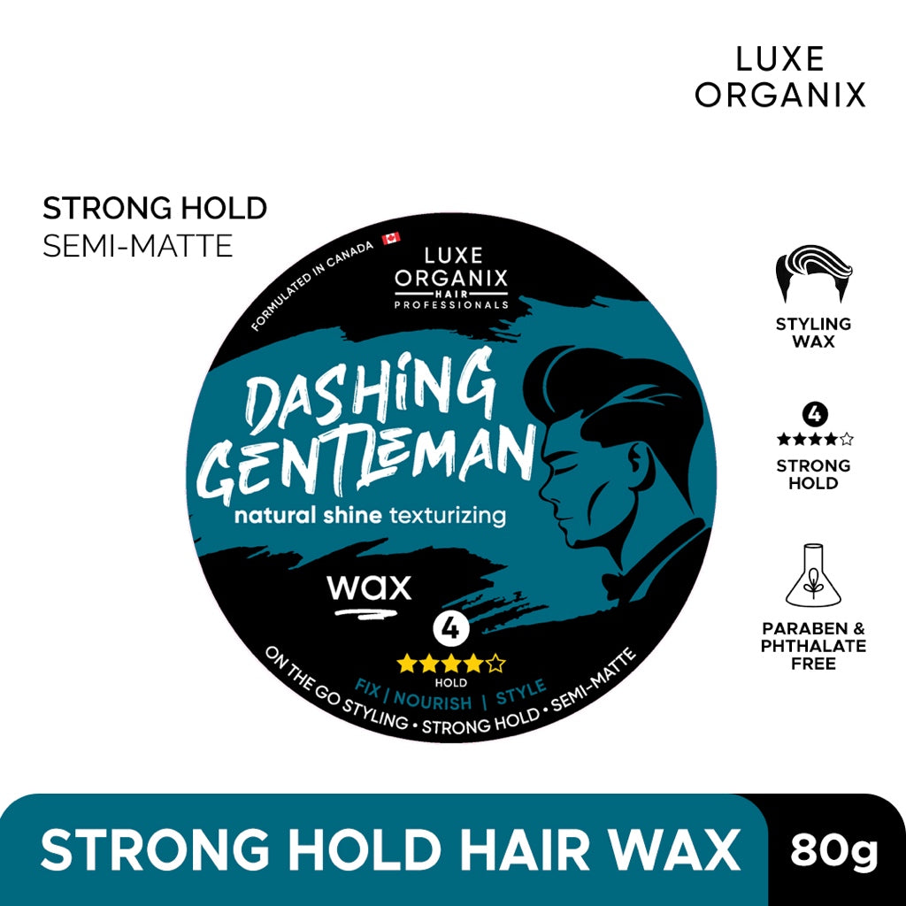 Luxe Organix Hair Professionals Dashing Gentleman Clay/ Wax/ Pomade 80g