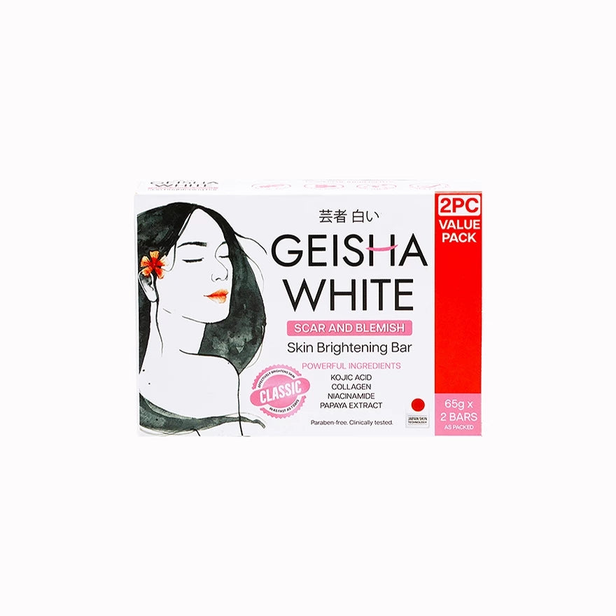 Geisha White Classic Bar 2S 65g
