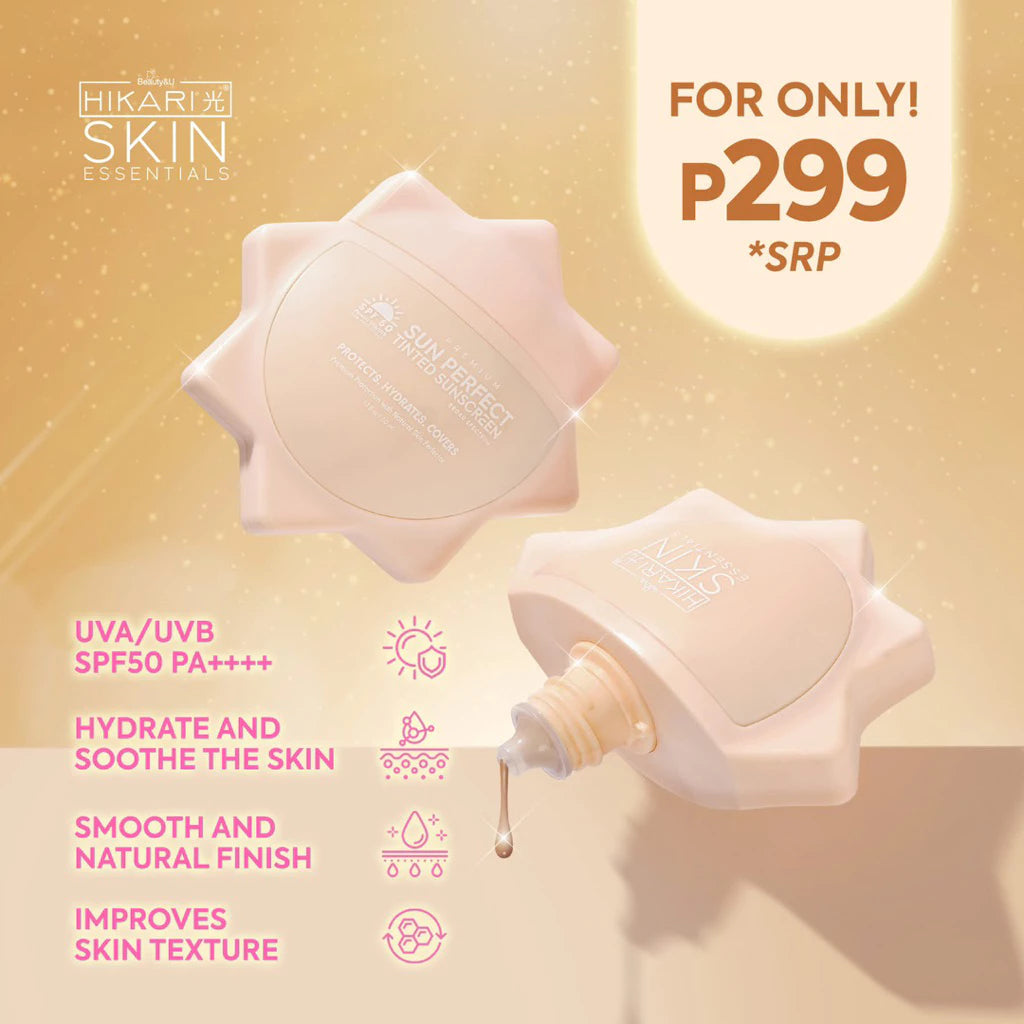 Hikari Sun Perfect Tinted Sunscreen SPF50+ PA++++