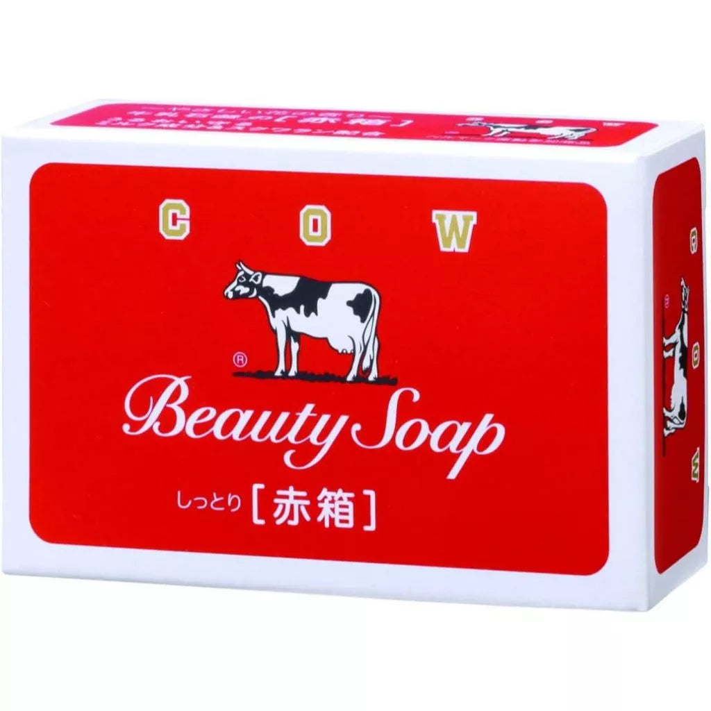 Cow Brand Beauty Soap Red box Blue box Cow's Milk soap