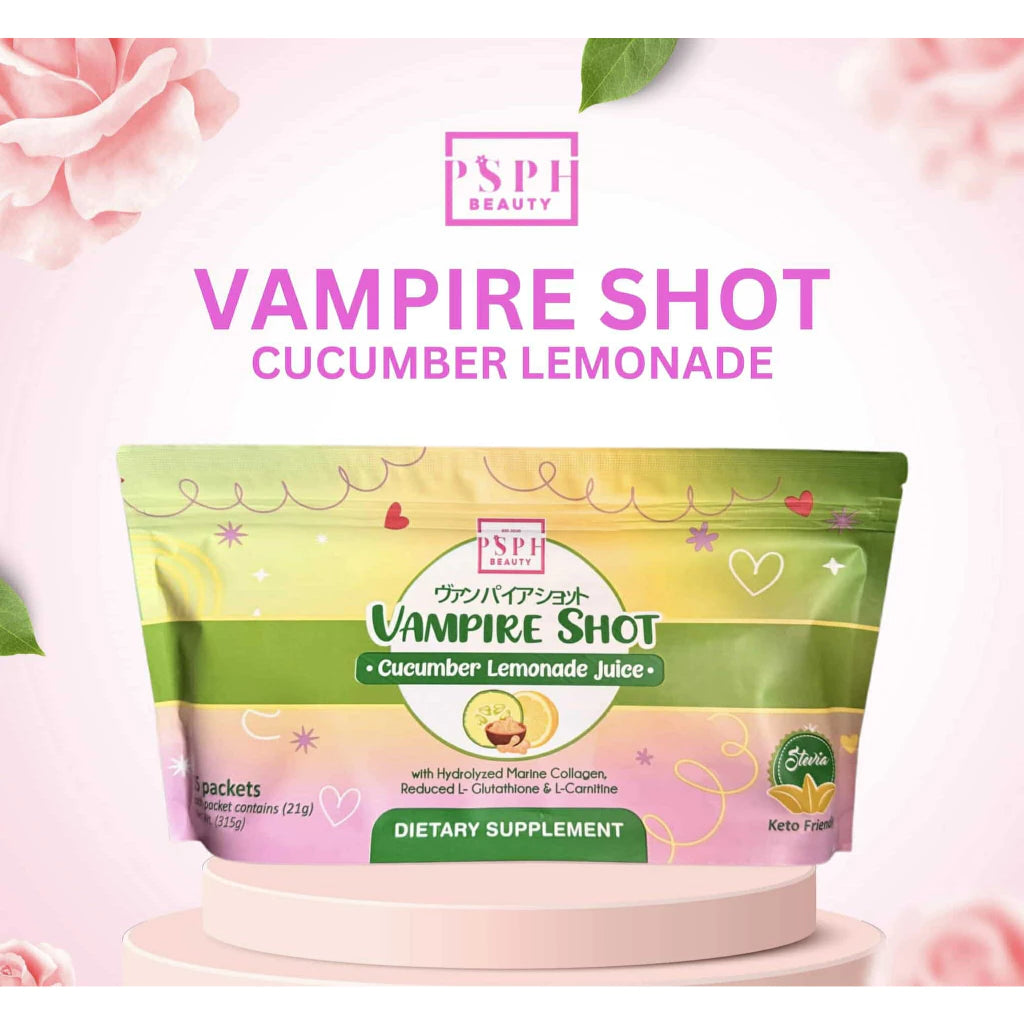 Vampire Shot Juice 15 pcs per pouch PSPH Beauty Dietary Supplement