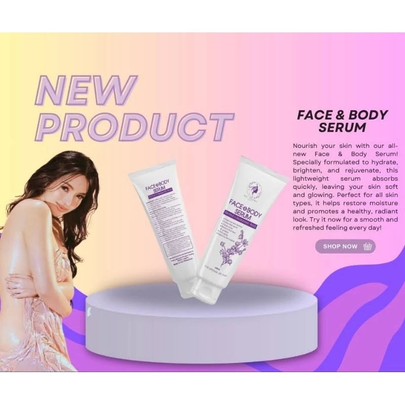 Ms Tsung Essentials Face & Body Retinol Serum Hyaluronic Acid for Whitening Skin Elasticity