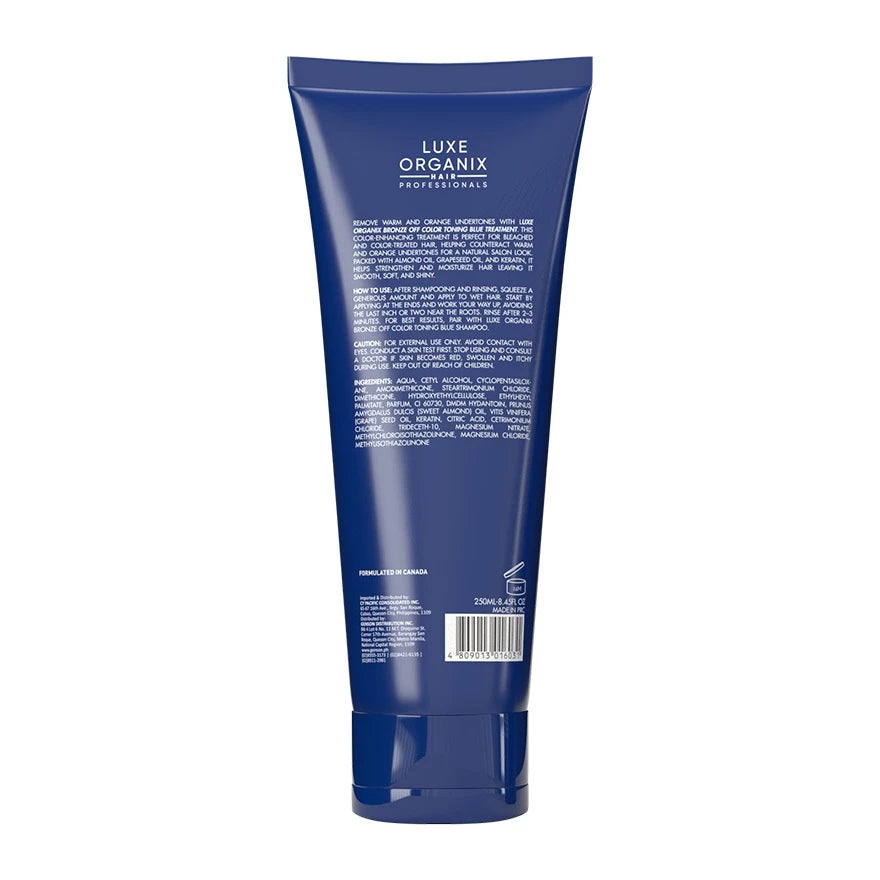LUXE ORGANIX LUXE ORGANIX Bronze Off Color Toning Blue Treatment 250ml