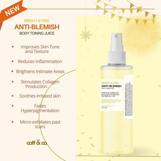 Catt & Co Bright and Free Anti Blemish Body Toning Juice