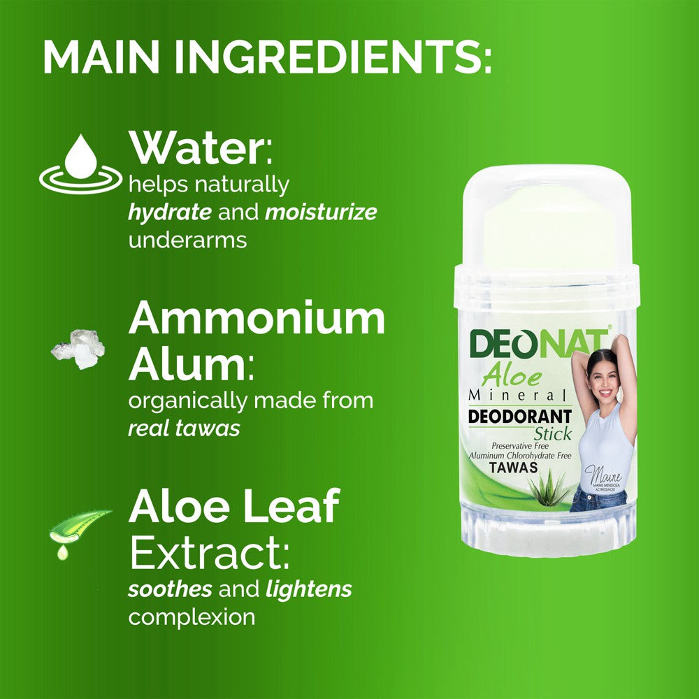 Luxe Organix DEONAT Aloe Deo Stick 80g