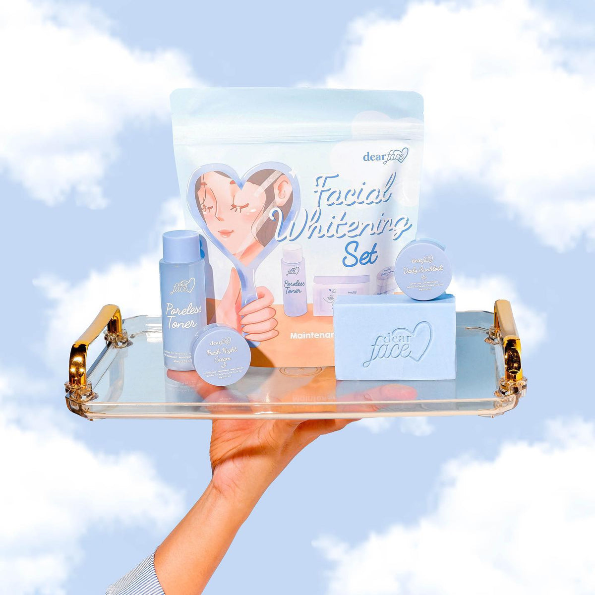 Dear Face Facial Whitening Set