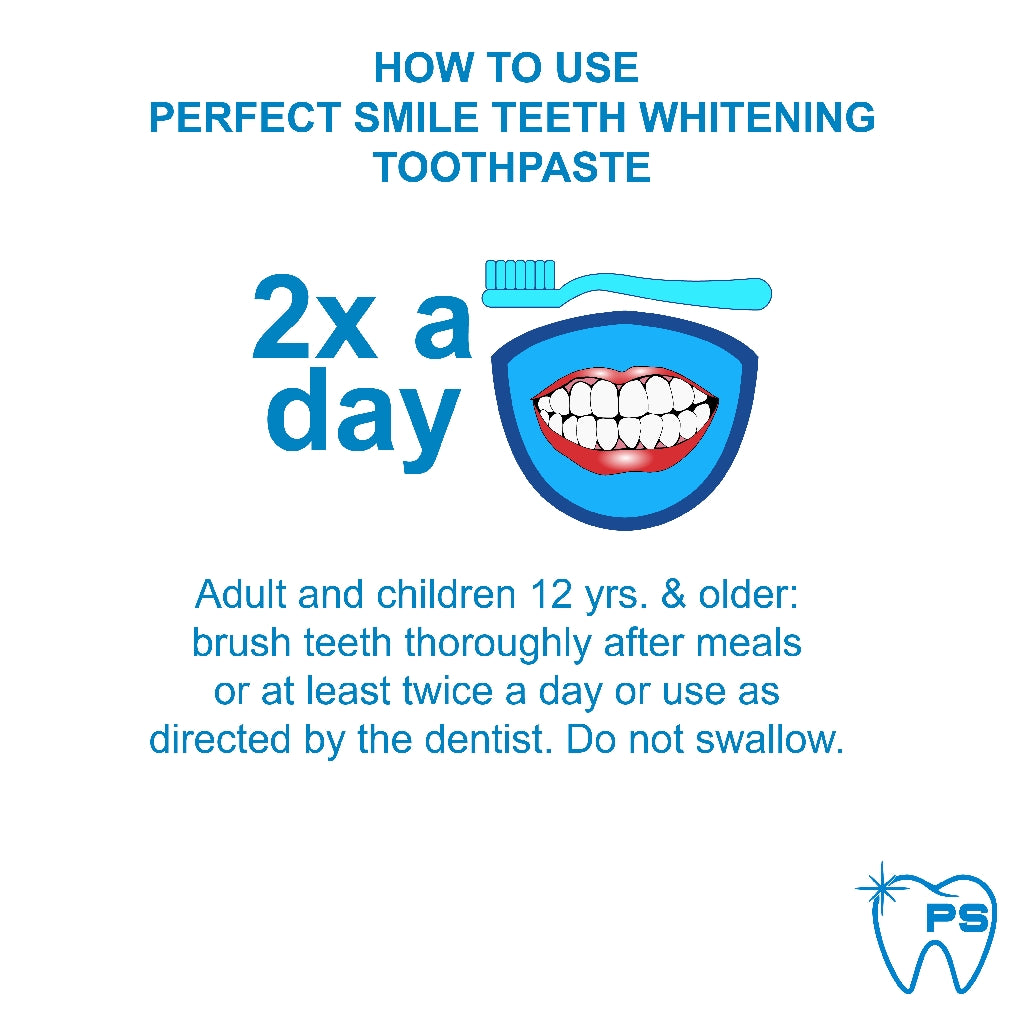 Perfect Smile Whitening Toothpaste Aqua Mint