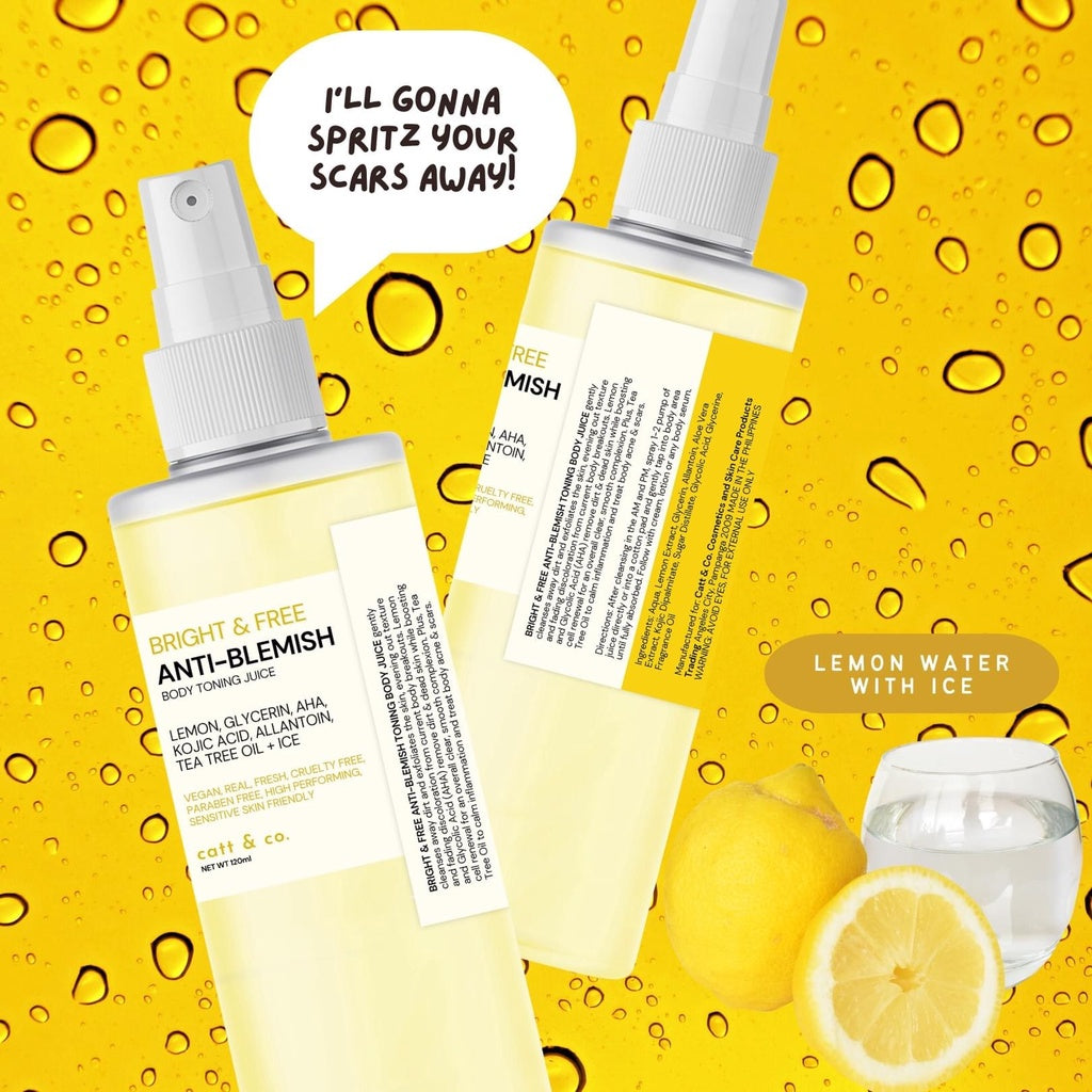 Catt & Co Bright and Free Anti Blemish Body Toning Juice