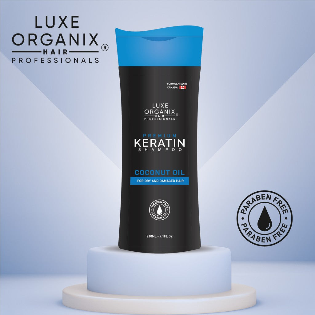 Luxe Organix Premium Keratin VCO Shampoo 210ml
