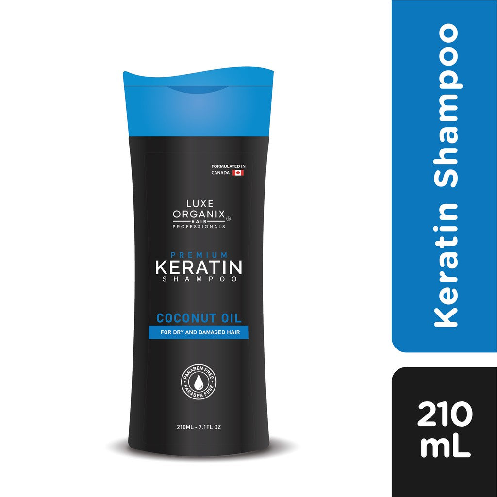 Luxe Organix Premium Keratin VCO Shampoo 210ml