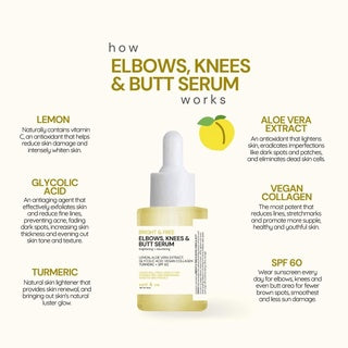 Catt & Co Bright and Free Elbows, Knees & Butt Serum