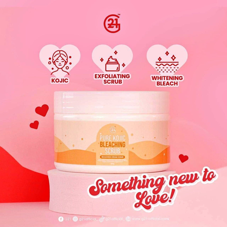 G21 Pure Kojic Bleaching Scrub - New Scents available