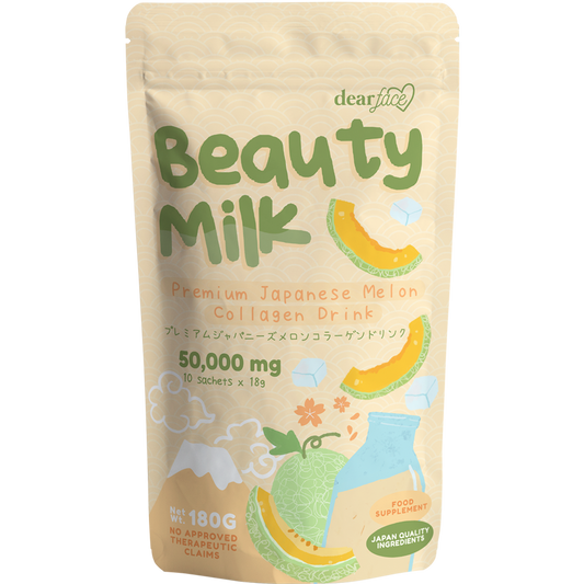 Dear Face Beauty Milk Premium Japanese Melon Collagen Drink
