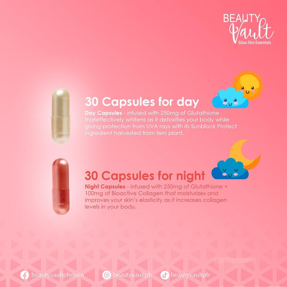 Lumi 24H Gluta 60Caps by Beauty Vault