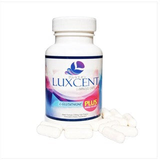 Luxcent Whitening Glutathione Capsules 1,800mg (60 caps)
