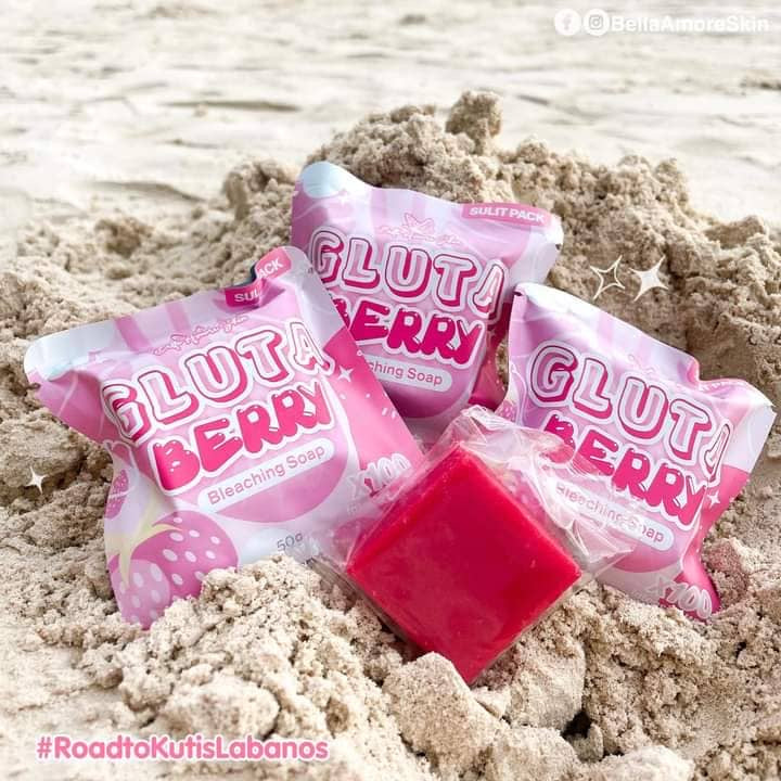 Bella Amore Skin - Glutaberry Soap Mini 50g 1pc