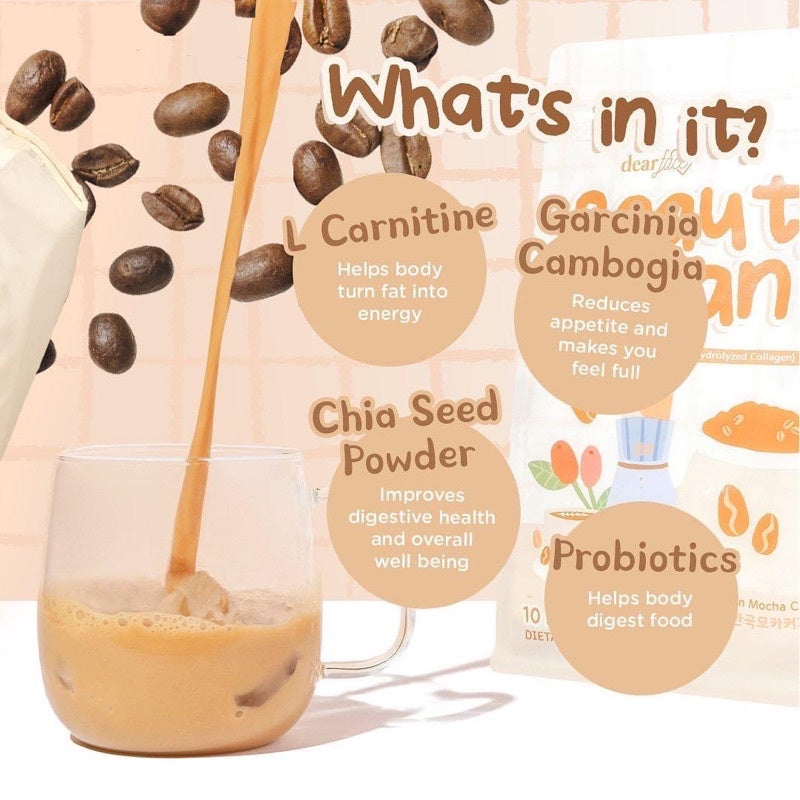 Dear Face Beauty Bean Mocha Coffee