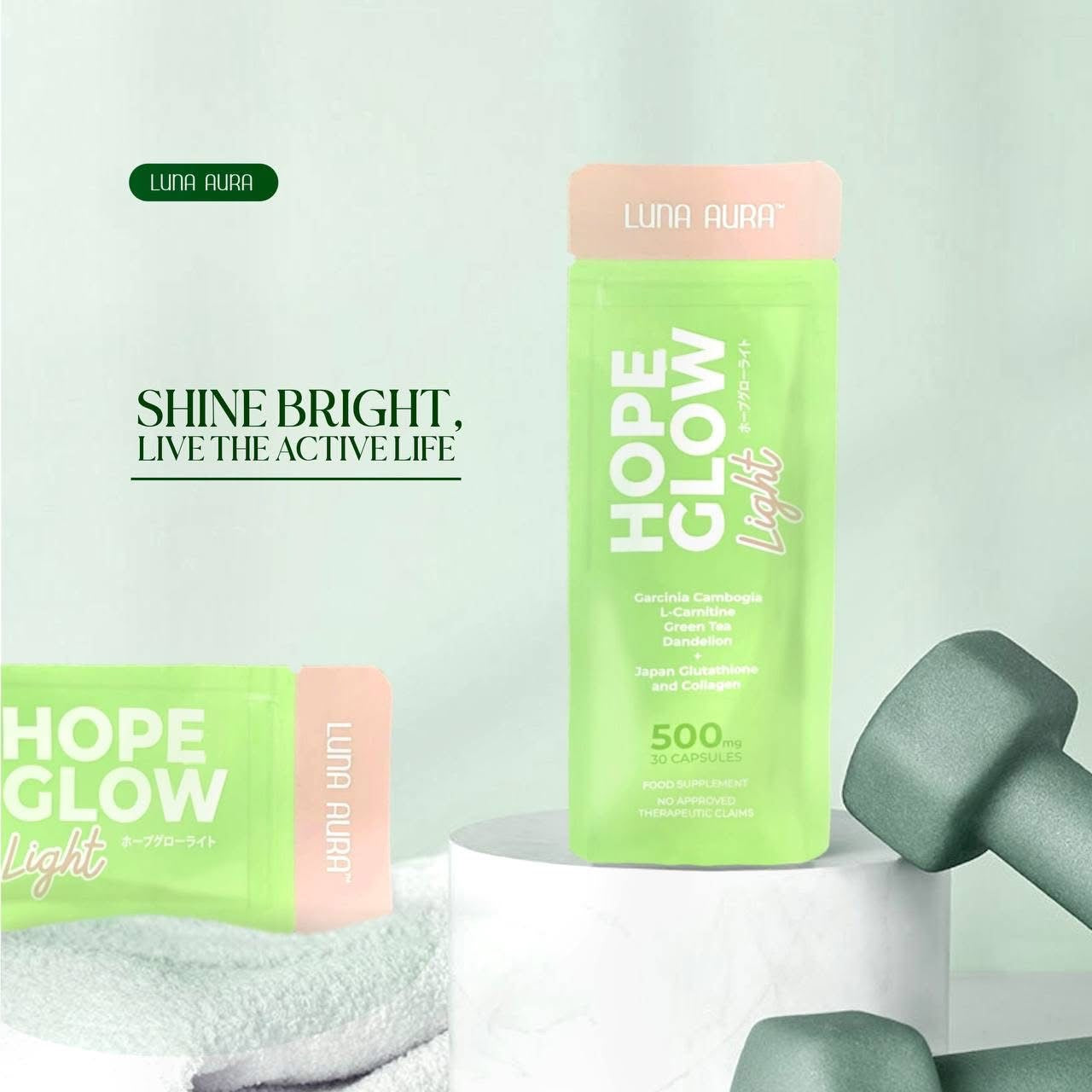 Luna Aura Hope Glow Light 30 capsules