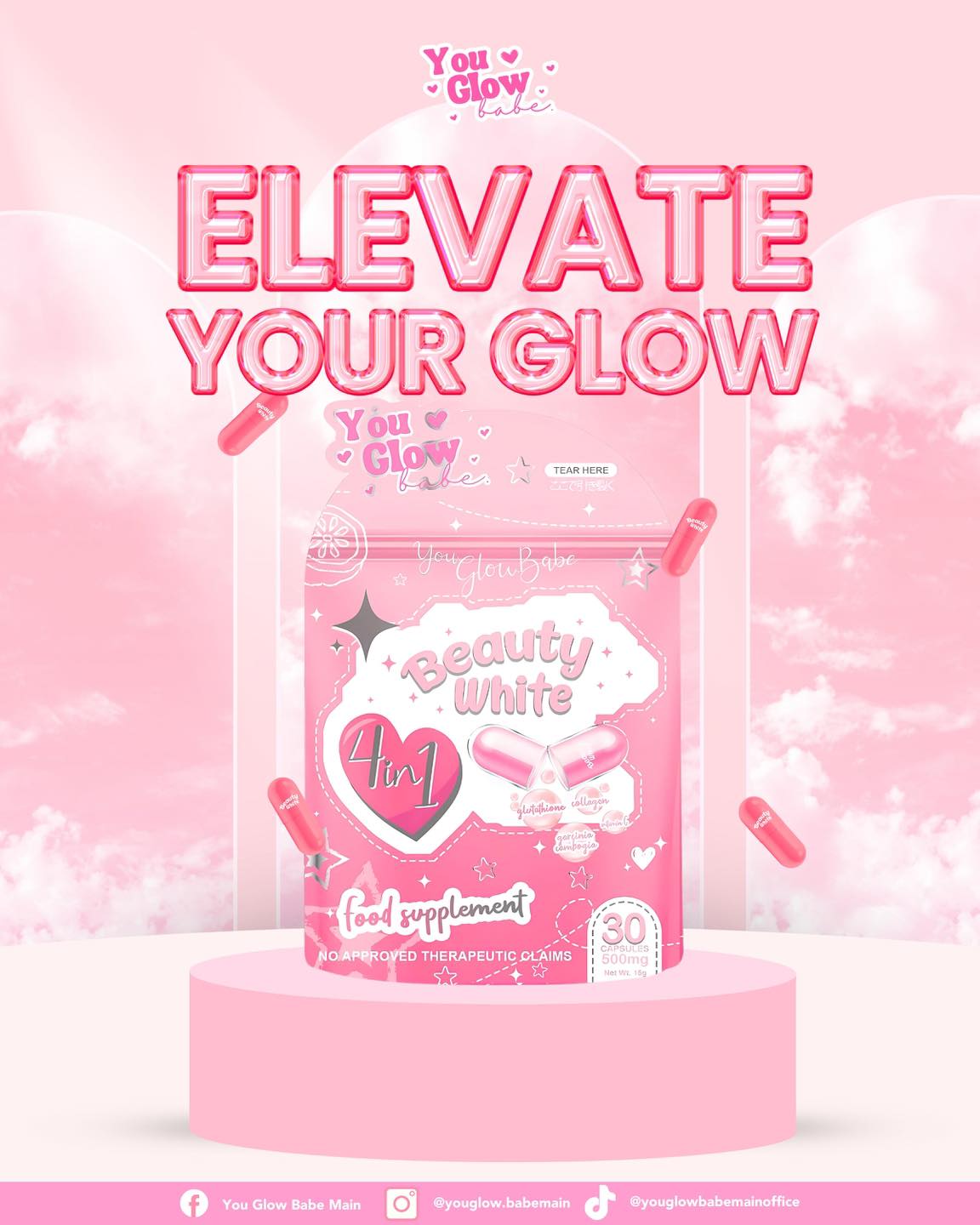 You Glow Babe - Beauty White 30s new packaging