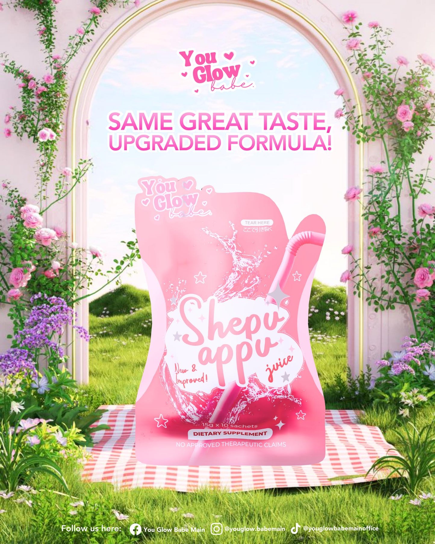 You Glow Babe - Shape Up/Shepu Appu Slimming Juice - new packaging