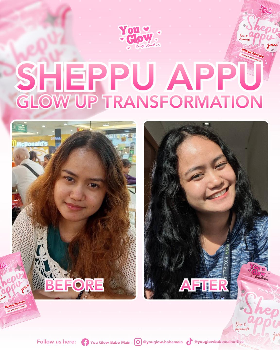You Glow Babe - Shape Up/Shepu Appu Slimming Juice - new packaging