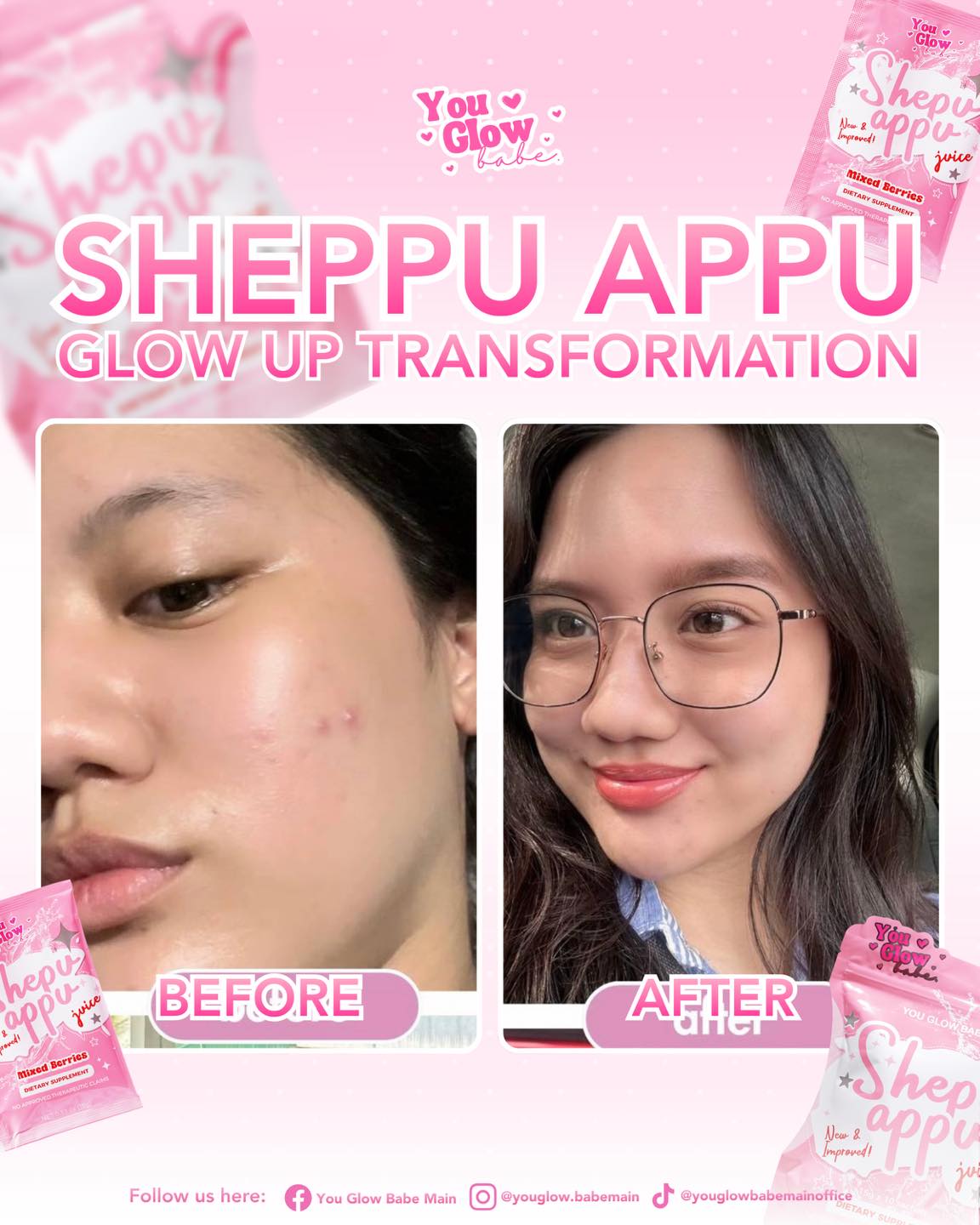 You Glow Babe - Shape Up/Shepu Appu Slimming Juice - new packaging