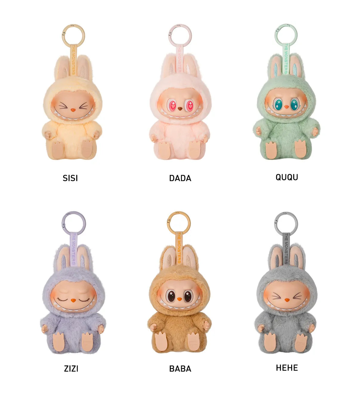 (PREORDER Oct 19)Original THE MONSTERS Labubu V2 - Have a Seat Vinyl Plush Pendant