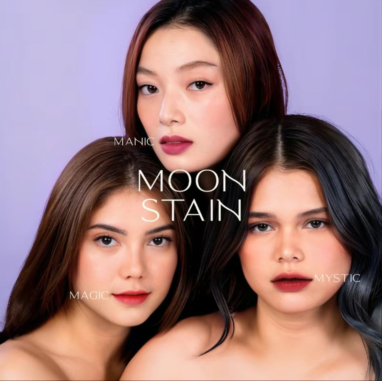 Manic Beauty Moon Stain Lip Tints 5mL