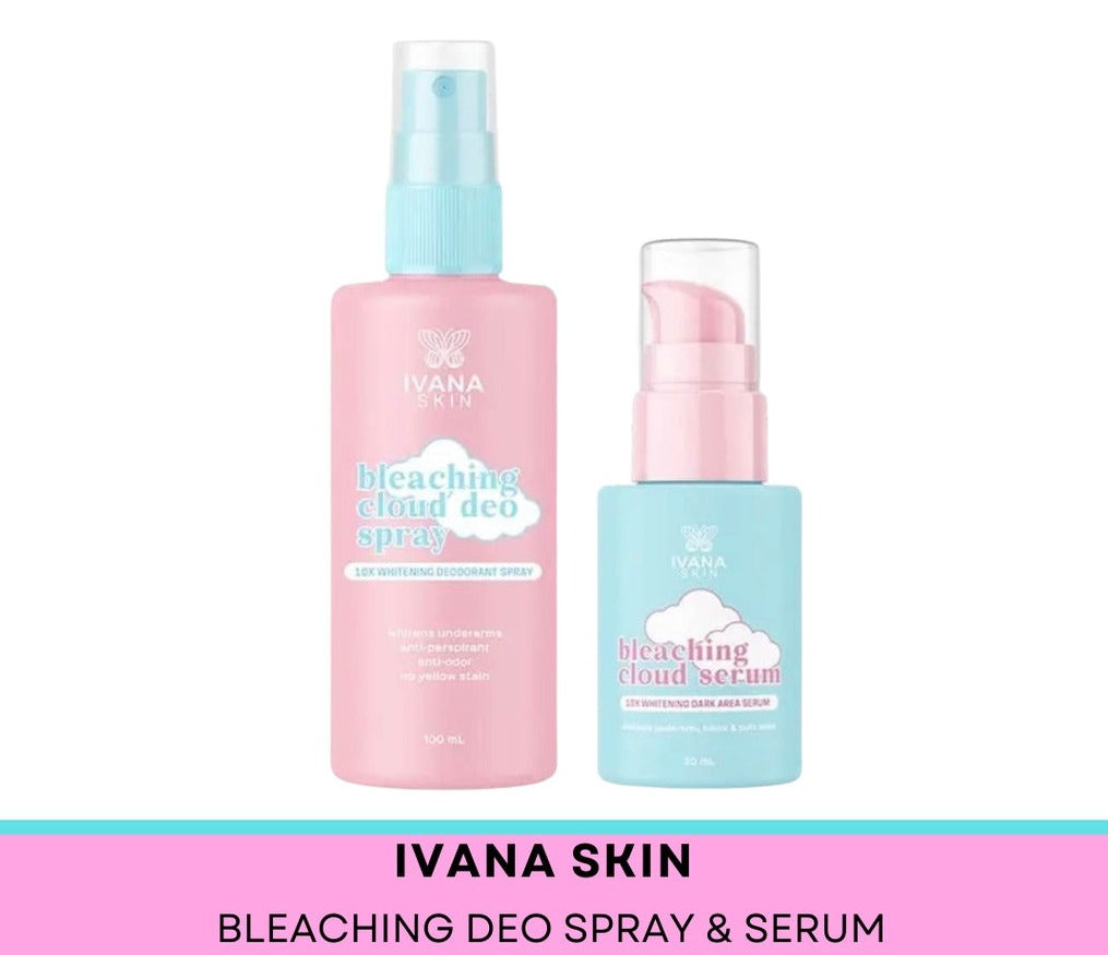 Ivana Skin Bleaching Deo Serum and Bleaching Cloud Deo Spray