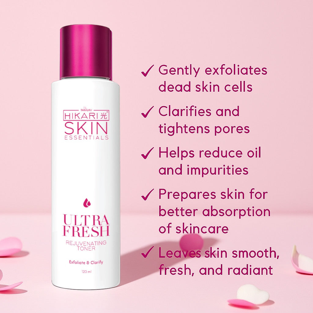 Hikari Skin Essentials UltraFresh Rejuvenating Toner 120ml