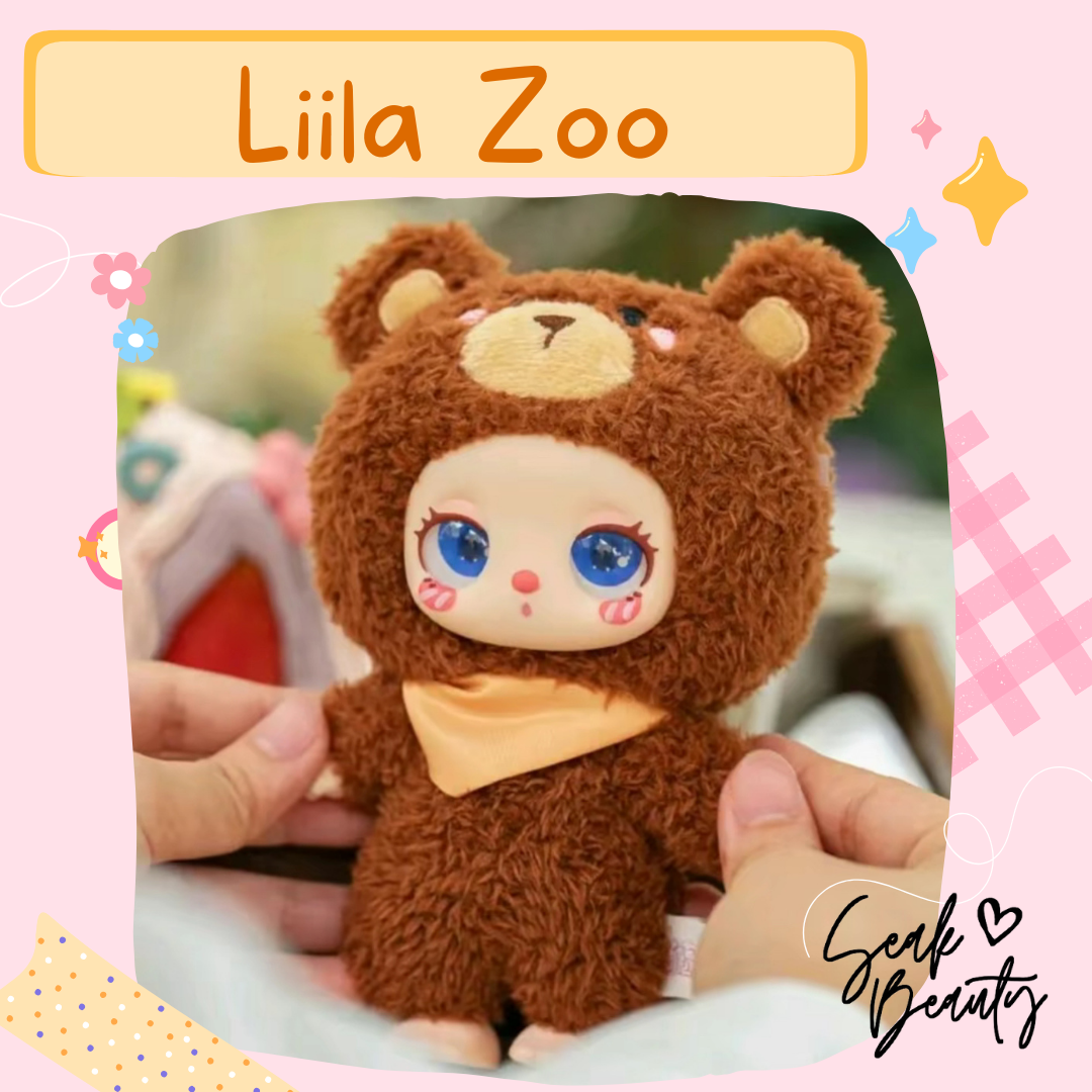 Liila Zoo Plush Toy 6 Characters to choose from