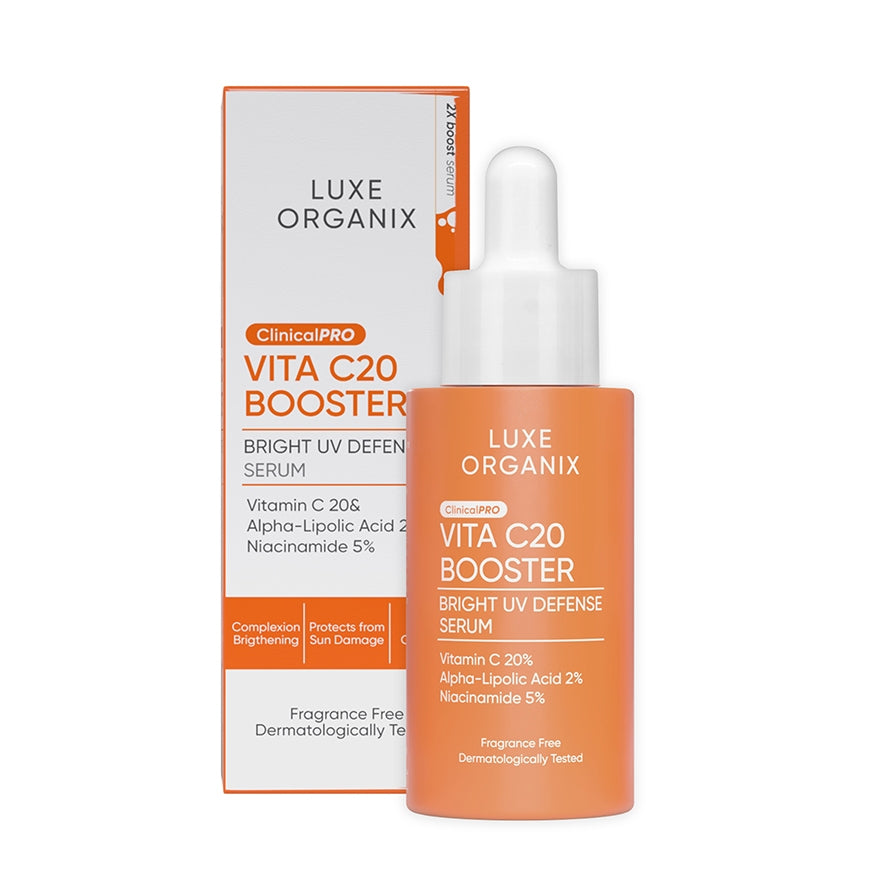 ClinicalPRO Vita C20 Booster Serum + Retinol Radiance Overnight