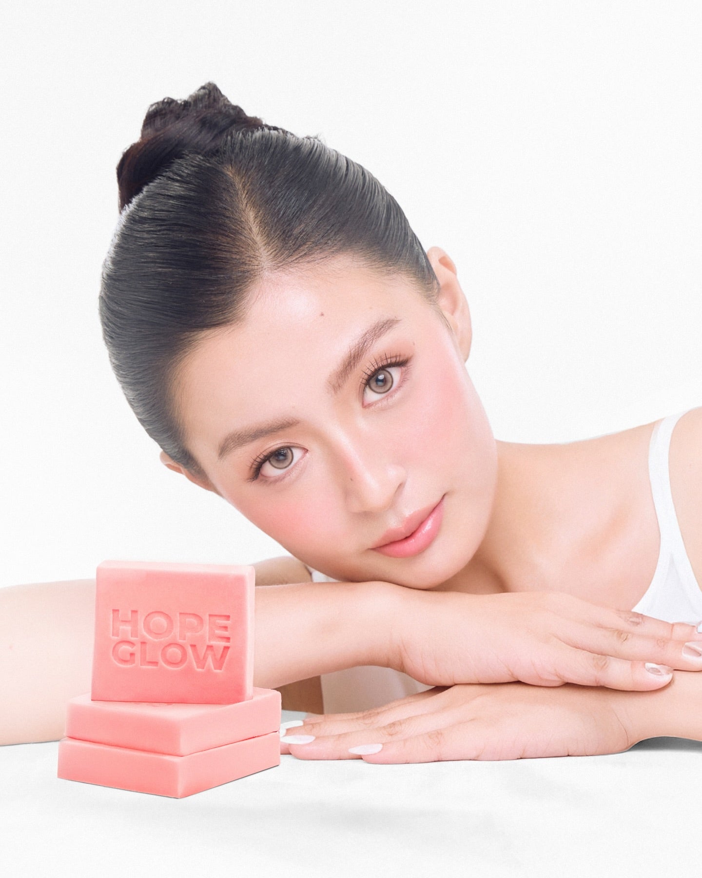 Luna Aura Hope Glow Intense White Soap - 3 soap per pouch