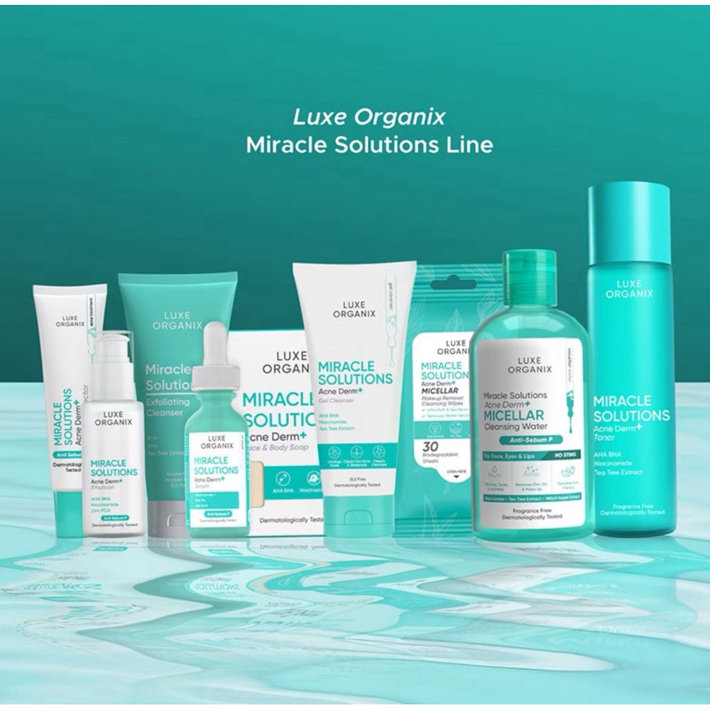 Luxe Organix Miracle Solutions Aha/Bha Emulsion 80mL