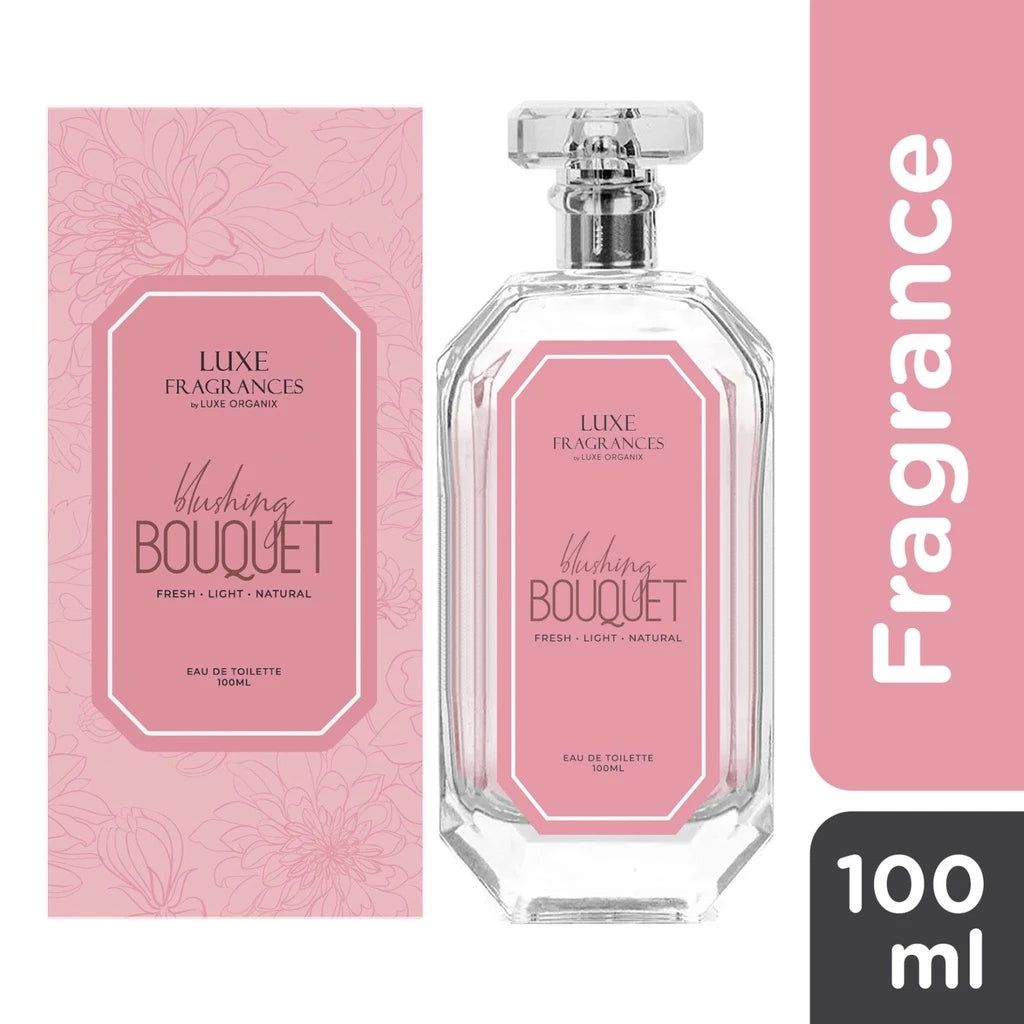 Luxe Fragrances by Luxe Organix Secret Desire | Sweet Serenity | Dreamy Bliss | Innocent Charm | Golden Hour EDT 100ml