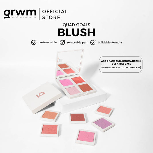 GRWM Cosmetics Quad Goals - Blush