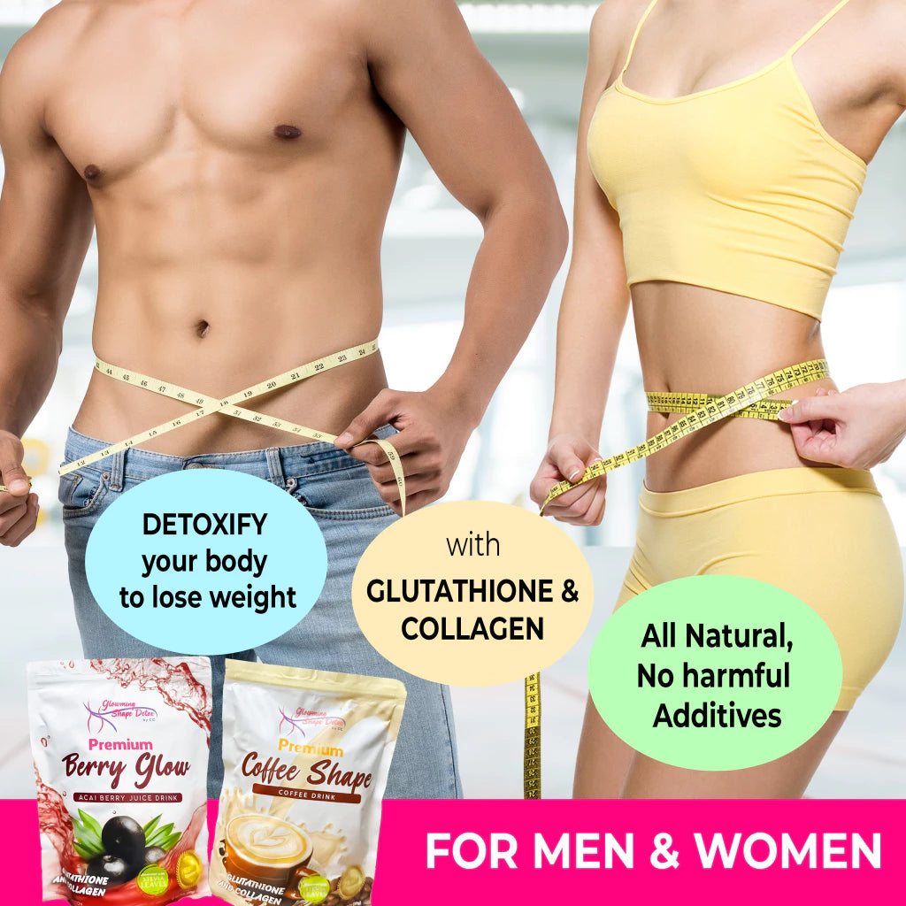 Glowming Shape Detox Premium Berry Glow / Premium Coffee Shape / Choco blast / Mango / Matcha