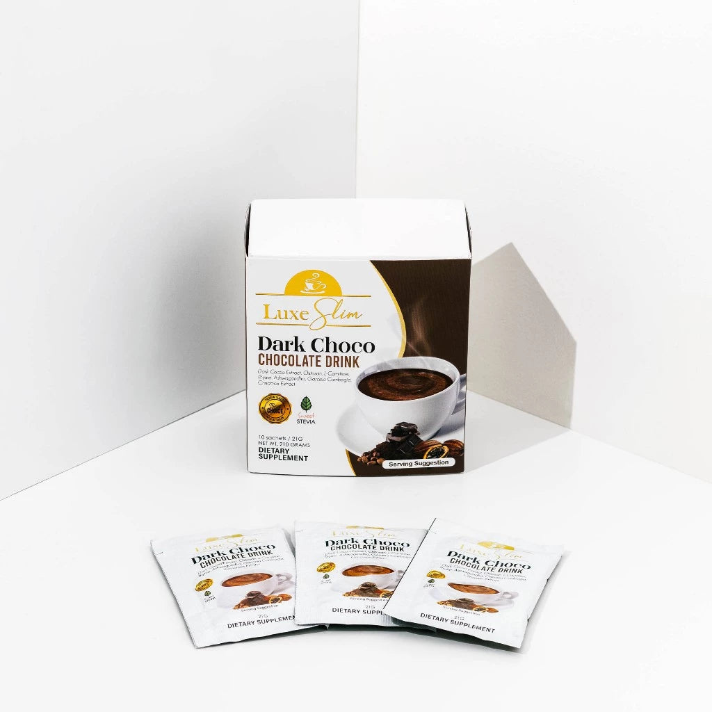 Luxe Slim Coffee and Beauty Juice by Anna Magkawas - Lychee, AvoCaffé Macchiato, Decaf, Caffe Black, Avocado