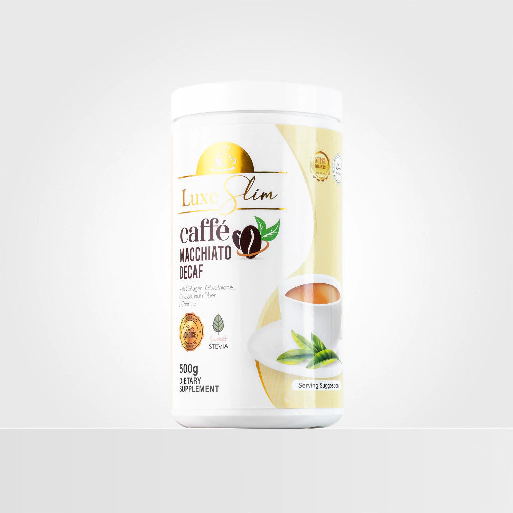 Luxe Slim 500g (Caffe Macchiato, Dark Choco, Melon, 4 Seasons, Matcha, Avocado, Lychee, Decaf, Turmerico) Slimming Drinks