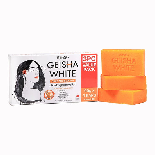 Geisha White Intense Bar 65g x 3