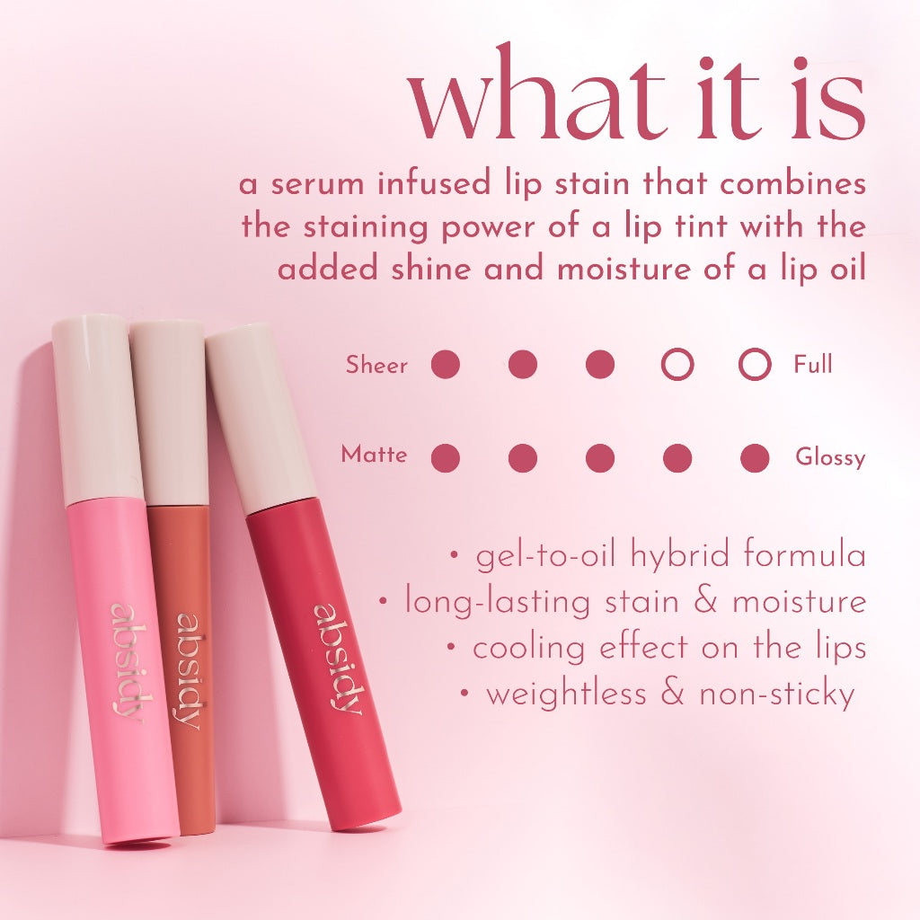 Absidy Glazing Serum Lip Stains