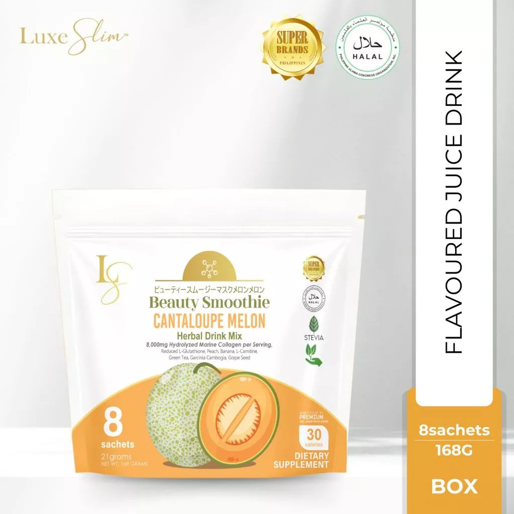 Luxe Slim Coffee and Beauty Juice by Anna Magkawas - Lychee, AvoCaffé Macchiato, Decaf, Caffe Black, Avocado